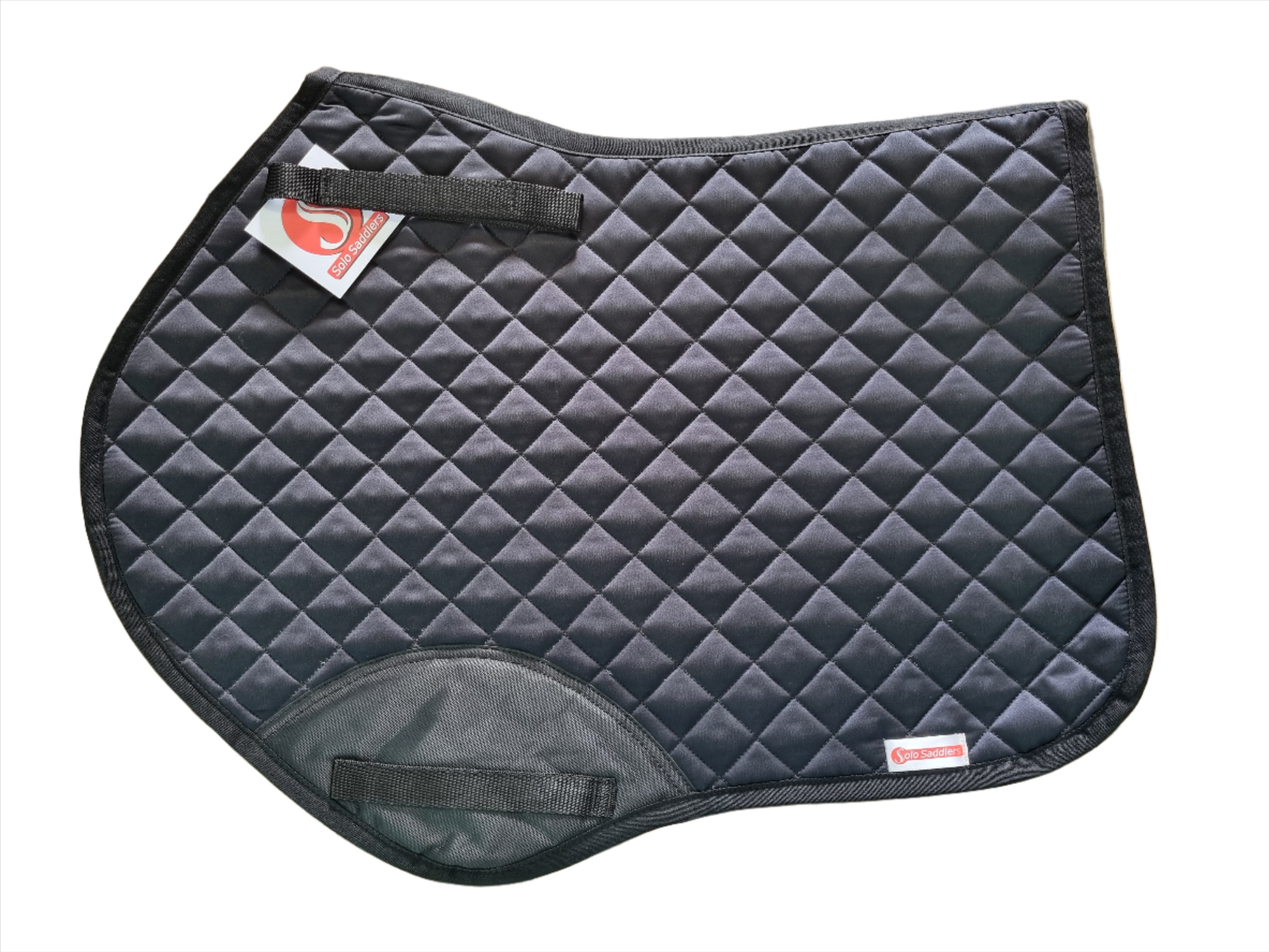 Saddle Pad Quilted Eurofit Satin Solo